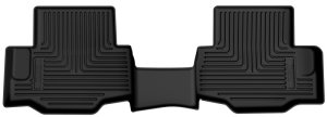 Mazda CX-90 Floor Mats - Rear - Husky Liners - Weatherbeater - Black - `24-`27